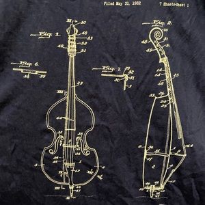 Funny Bass Music T-Shirt xl- Great 🎁